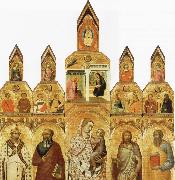 Pietro Lorenzetti Polyptych oil painting